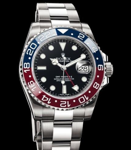 Rolex Watches Oyster Perpetual GMT-Master II 116719 BLRO White Gold - Red and Blue Cerachom Bezel